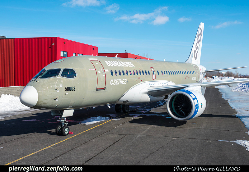 Pierre GILLARD: Bombardier CSeries CS100 C-GWXJ &emdash; 2019-620789