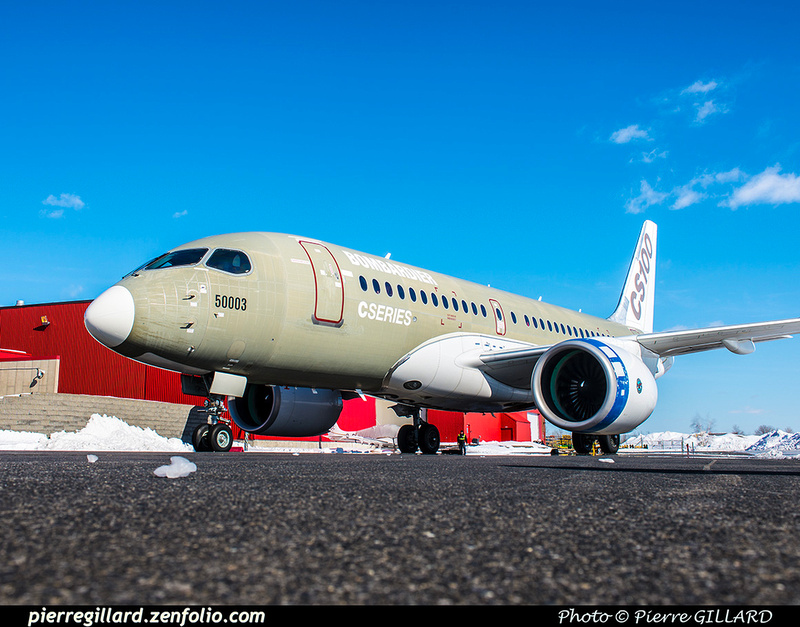 Pierre GILLARD: Bombardier CSeries CS100 C-GWXJ &emdash; 2019-620804